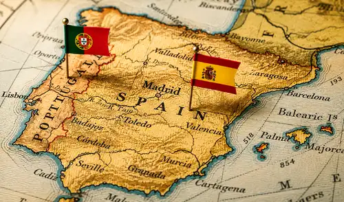 El cruce entre España y Portugal en los octavos de final de la Copa Mundial de la FIFA 2026 evoca la historia de la Unión Ibérica, que unió ambos países entre 1580 y 1640. El cruce entre España y Portugal en los octavos de final de la Copa Mundial de la FIFA 2026 evoca la historia de la Unión Ibérica, que unió ambos países entre 1580 y 1640.