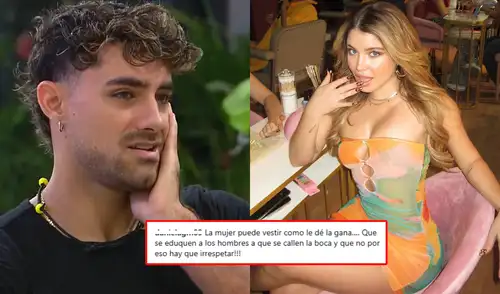 Austin Palao se sincera sobre su relación con Flavia Laos en reality chileno. Foto: composición LR/difusión Austin Palao