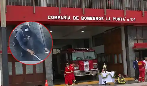 Roban placa fundacional de bronce de la Compañía de Bomberos La Punta N.° 34 en La Punta Roban placa fundacional de bronce de la Compañía de Bomberos La Punta N.° 34 en La Punta