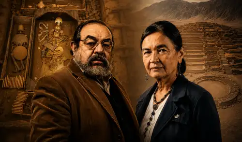 Walter Alva y Ruth Shady reconocidos por el Ministerio de Cultura Caral