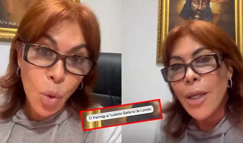 Magaly Medina desmintió a Jefferson Farfán a través de un par de videos. Foto: Composición LR/Captura/Instagram Magaly Medina desmintió a Jefferson Farfán a través de un par de videos.