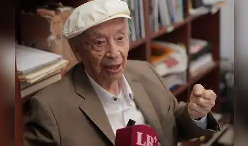 El investigador Federico Kauffmann, de 98 años, adelantó los temas que expondrá mañana en Lima, en la presentación de su libro Cosmos Andino. kauffmann
