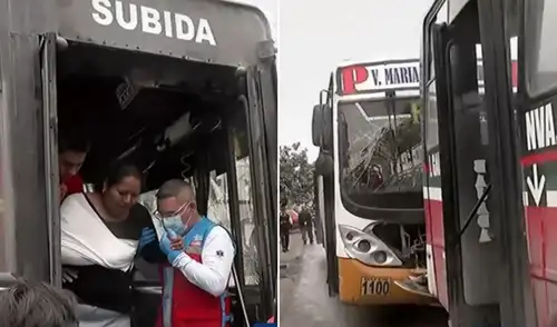 Accidente deja 13 heridos