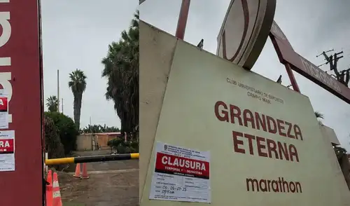 La Municipalidad clausura Campo Mar, complejo de Universitario de Deportes, a días del inicio del Torneo Clausura 2026.