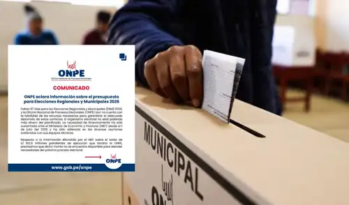 ONPE desmiente al Gobierno y reitera que no cuenta con presupuesto para las Elecciones Regionales y Municipales ONPE desmiente al Gobierno y reitera que no cuenta con presupuesto para las Elecciones Regionales y Municipales