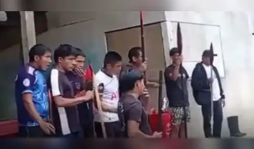 Comuneros de El Cenepa denunciaron presuntos abusos policiales.