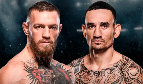 La revancha entre McGregor vs Holloway 2 tendrá lugar en Las Vegas. Foto: ESPN McGregor vs Holloway 2 hora Perú