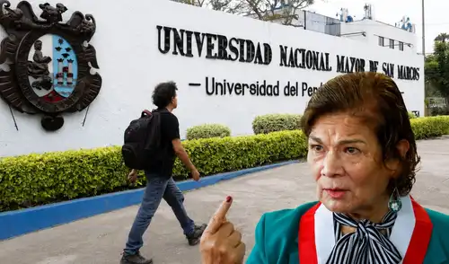 A menos de tres semanas del fin del mandato de la rectora de la UNMSM, Jeri Ramón Ruffner, no hay cronograma para elegir nuevas autoridades, generando inquietud en la comunidad universitaria. A menos de tres semanas del fin del mandato de la rectora de la UNMSM, Jeri Ramón Ruffner, no hay cronograma para elegir nuevas autoridades, generando inquietud en la comunidad universitaria.