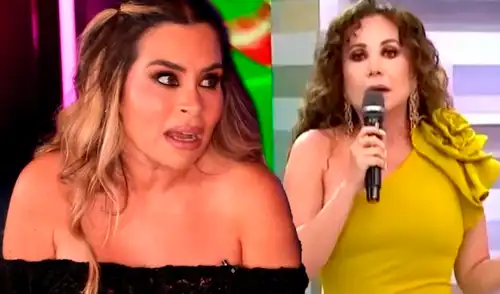 Ethel Pozo se enfrenta a Janet Barboza y asegura que ella dice la verdad de su salida de 'América hoy'. Foto: Composición LR/Captura/YouTube Ethel Pozo se enfrenta a Janet Barboza y asegura que ella dice la verdad de su salida de 'América hoy'.