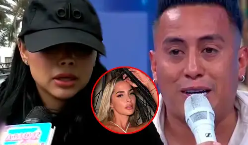 Pamela Franco en desacuerdo con Christian Cueva y asegura que confía en su relación. Foto: Composición LR/Captura/YouTube/Instagram Pamela Franco en desacuerdo con Christian Cueva y asegura que confía en su relación.