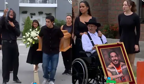 Usuarios en redes sociales comentan sobre la muerte de Joel en 'Al fondo hay sitio'. Foto: composición LR/América TV Joel de Al fondo hay sitio