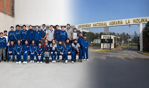 Una promoción completa de alumnos de un solo colegio ingresó a la UNALM Universidad Nacional Agraria La Molina