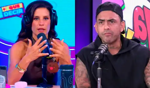 María Pía Copello rememora un enfrentamiento con Diego Chávarri en ‘Esto es guerra’. Contó que le aconsejó mejorar su actitud frente a las cámaras. ¡No solo con Ethel Pozo! María Pía Copello revela que Diego Chávarri también le faltó el respeto en ‘Esto es guerra’: “Se puso malcriado”