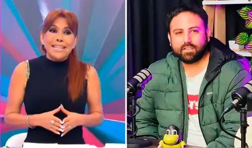 Magaly Medina calificó a Gianfranco Pérez como su mejor reportero de la temporada. Foto: Composición LR/ATV. Magaly Medina calificó a Gianfranco Pérez como su mejor reportero de la temporada.