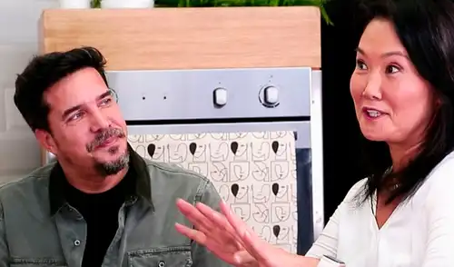 Gabriel Calvo fue vinculado sentimentalmente a Keiko Fujimori en más de una oportunidad. Foto: Composición LR/Captura/YouTube Gabriel Calvo fue vinculado sentimentalmente a Keiko Fujimori en más de una oportunidad.