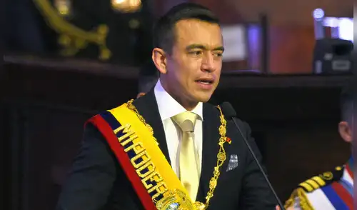 Daniel Noboa, Ecuador, reorganización ministerial