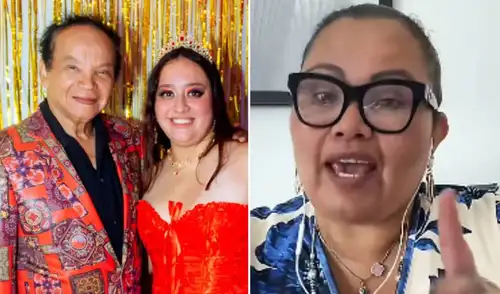 Melcochita y Heydi Amado, de 90 y 22 años, respectivamente, confirmaron su romance en mayo de 2026. Melcochita y Heydi Amado, de 90 y 22 años, respectivamente, confirmaron su romance en mayo de 2026.