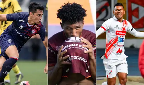 San Martín, Mushuc Runa y Nacional Potosí juegan hoy en sus respectivos torneos. Foto: Liga 2/Liga Pro/LBF/composición LR San Martín, Mushuc Runa y Nacional Potosí juegan hoy en sus respectivos torneos. Foto: Liga 2/Liga Pro/LBF/composición LR