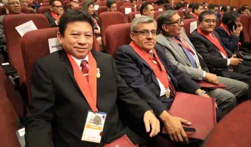 El evento cuenta con la presencia de juezas como Anny Salazar y Karla Ato. Foto: difusión. corte-de-sullana