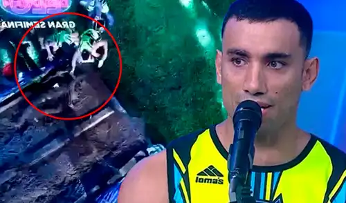 Said Palao vuelve a generar polémica por sus acciones en 'Esto es guerra'. Foto: Composición LR/Captura/YouTube Said Palao vuelve a generar polémica por sus acciones en 'Esto es guerra'.
