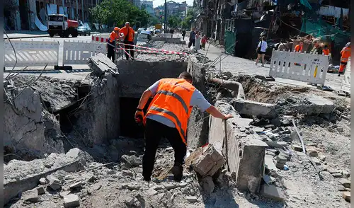 La ONU advierte que los ataques contra civiles son crímenes de guerra bajo el Derecho Internacional Humanitario. Foto: AFP. ONU, Ucrania, Rusia, ONU reporta 1.396 civiles muertos y 7.978 heridos