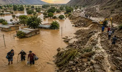 La prevención y la capacidad de respuesta del Estado vuelven a ser materia de debate ante el avance de las alertas climáticas y los posibles efectos sobre la actividad productiva del país. La prevención y la capacidad de respuesta del Estado vuelven a ser materia de debate ante el avance de las alertas climáticas y los posibles efectos sobre la actividad productiva del país.