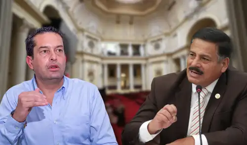 Senadores se enfrentan en la elección de la Mesa Directiva de su cámara. Foto: composición LR Fuerza Popular | Obras | Senado