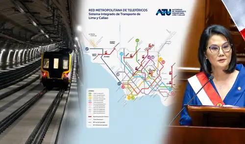 Culminación de las líneas 2, 3, 4, 5 y 6 del Metro de Lima, tren de cercanías a Ica y Barranca y trenes para Arequipa, Piura y Trujillo: las obras viales que anunció Keiko Fujimori en su mensaje a la Nación