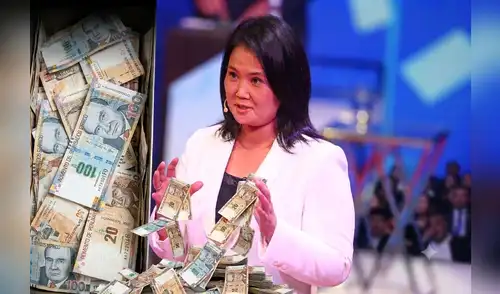 Keiko Fujimori señaló que aumentará la Remunaración Mínima Vital
