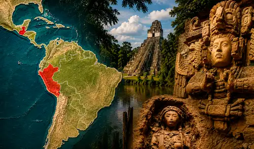 Las ruinas de la antigua metrópoli maya El Perú-Waka', ubicada en la selva de Guatemala, revelan su importancia en el control de las Tierras Bajas durante el período Clásico.