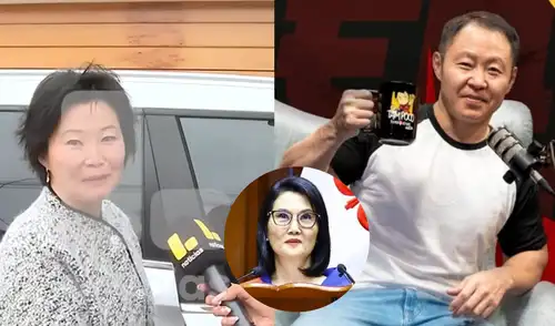 Sachi Fujimori, con 47 años, es hermana menor de Keiko Fujimori, 51. Foto: Composición LR/Latina/YouTube. Sachi Fujimori, con 47 años, es hermana menor de Keiko Fujimori, 51.