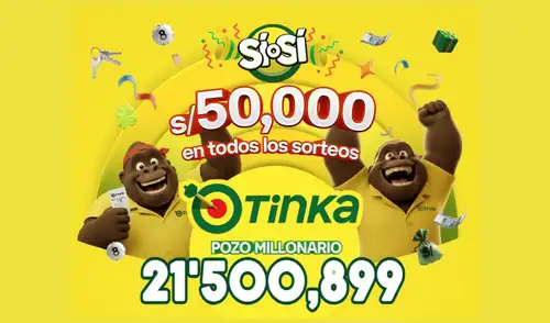 Tinka: sorteo del miércoles 29 de julio. Resultados de La Tinka del miércoles 29 de julio: números ganadores, premios del Pozo Millonario, boliyapa, S/50.000 y más