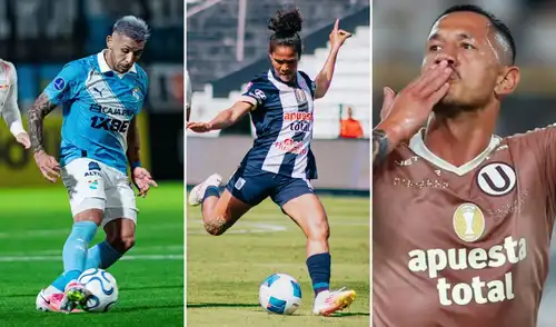 Sporting Cristal, Alianza Lima y Universitario juegan hoy en sus respectivos partidos. Foto: Sudamericana/Liga Femenina/Liga 1/composición LR Sporting Cristal, Alianza Lima y Universitario juegan hoy en sus respectivos partidos. Foto: Sudamericana/Liga Femenina/Liga 1/composición LR