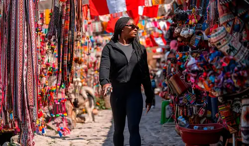 Simone Biles llegó a Perú y quedó maravillada con Cusco