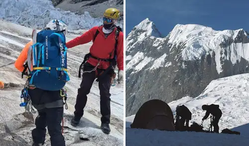 Joven chileno falleció tras sufrir accidente en el nevado Huascarán Áncash