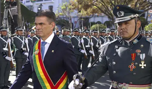 El presidente de Bolivia, Rodrigo Paz, anunció este jueves avances en la economía del país durante su primer mensaje a la nación por el aniversario de independencia El presidente de Bolivia, Rodrigo Paz, anunció este jueves avances en la economía del país durante su primer mensaje a la nación por el aniversario de independencia