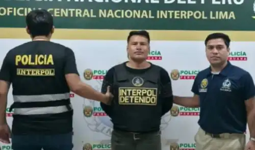 La detención fue posible gracias al seguimiento de la Policía Nacional del Perú y su inclusión en el Programa de Recompensas, que ofrecía S/30.000 por información sobre su paradero.