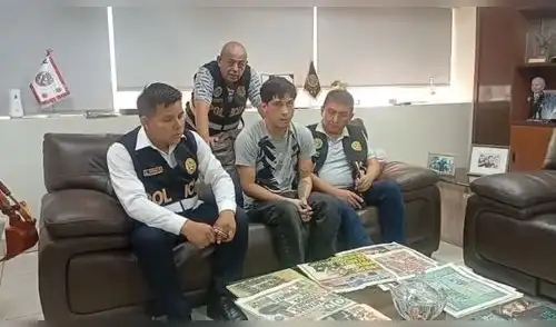 Reni, confeso asesino de cambista en el centro de Lima. Reni, confeso asesino de cambista en el centro de Lima.