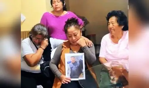 Yolanda, madre de joven estudiante desaparecido en Cañete. Yolanda, madre de joven estudiante desaparecido en Cañete.