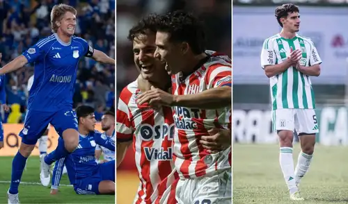 Millonarios, Unión de Santa Fe y Racing Montevideo juegan hoy en sus respectivos torneos. Foto: Liga Dimayor/AFA/AUF/composición LR Millonarios, Unión de Santa Fe y Racing Montevideo juegan hoy en sus respectivos torneos. Foto: Liga Dimayor/AFA/AUF/composición LR