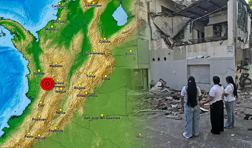 Un sismo de magnitud 7.4 sacudió el centro y occidente de Colombia este lunes a las 7:34 a. m. con epicentro en San José del Palmar, Chocó.
