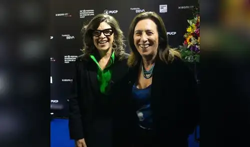 Mariana Rondón y Marité Ugás.