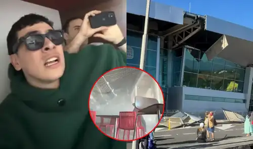 Influencer colombiano impacta al transmitir el terremoto en vivo. Foto: composición LR/Instagram/soy_gallego Influencer colombiano impacta al transmitir el terremoto en vivo.