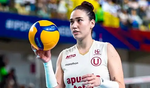Aixa Vigil es considerada una de las mejores jugadoras de la Liga Peruana de Vóley. Foto: composición LR/IA Aixa Vigil revela que quiere seguir su carrera en el extranjero