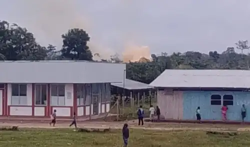 Contamana: denuncian destrucción de helipuerto que servía para evacuar heridos en Loreto durante intervención policial.