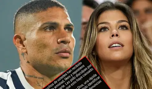 Paolo Guerrero pidió disculpas tras revelar que le hackearon sus redes scoiales