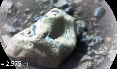 Las rocas típicas de Marte contenían un mineral precioso que los científicos no esperaban encontrar. Foto: Ann Ollila/Geophysical Research Letters Las rocas típicas de Marte contenían un mineral precioso que los científicos no esperaban encontrar. Foto: Ann Ollila/Geophysical Research Letters