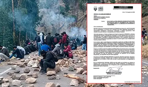 Senador Humberto Morales exigió la instalación de una mesa de trabajo frente a crisis de inseguridad y alza del precio del combustible.
