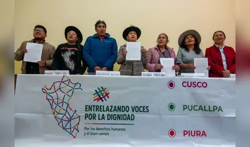 Entrelanzando voces por la dignidad Cusco voces