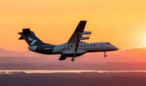El Heart X1 es el avión eléctrico más grande que jamás haya volado.